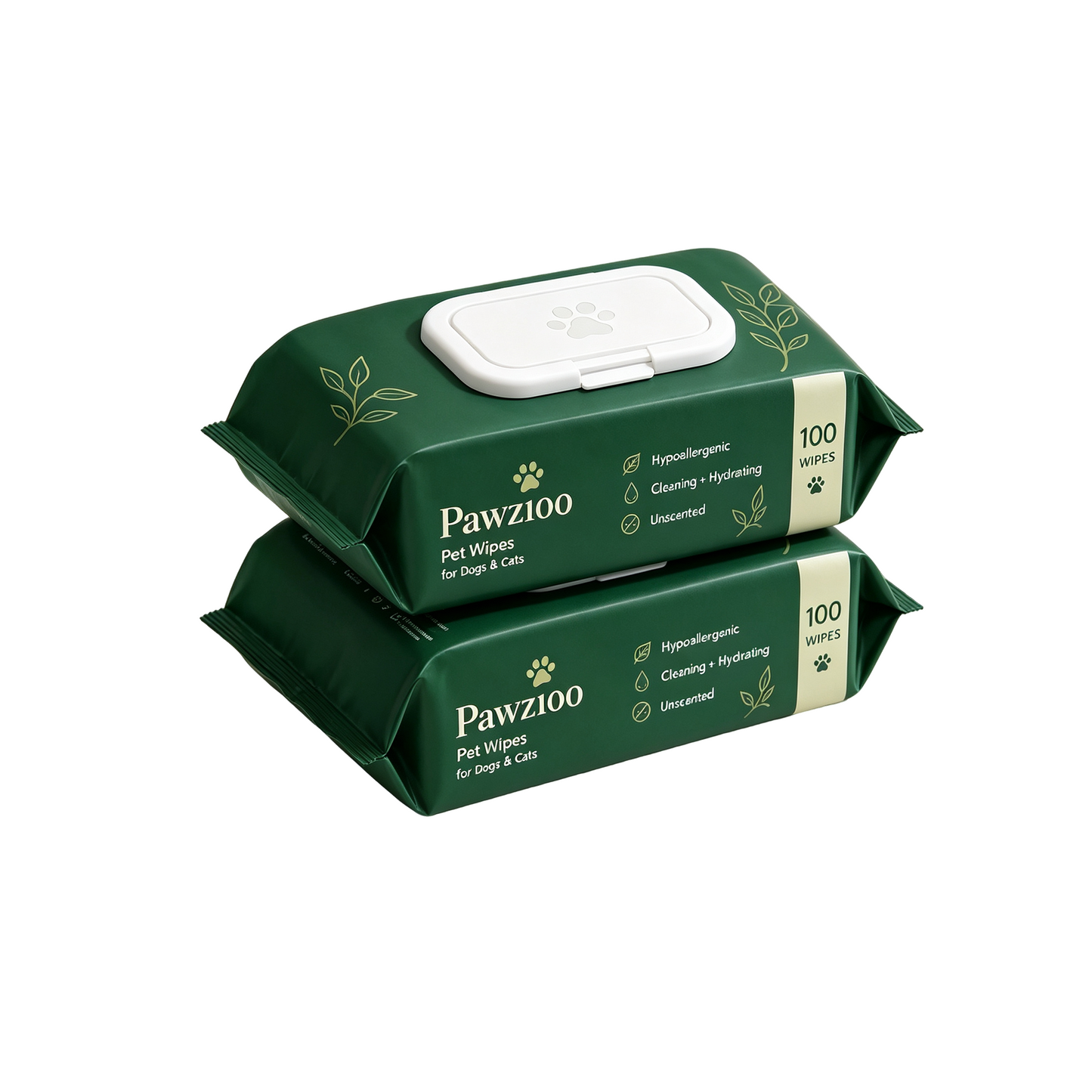Gentle Daily Pet Wipes for Dogs & Cats | Pawzi00