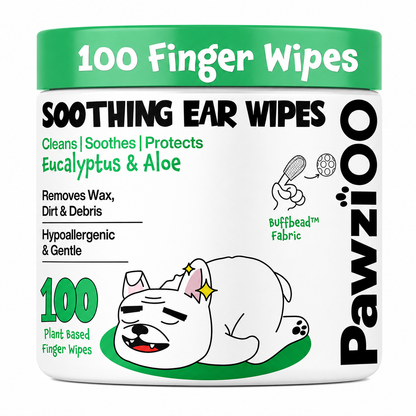 Dog Ear Cleaning Finger Wipes